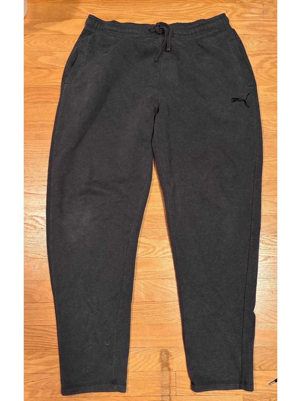 Puma Men's Black Fleece Sweatpants XL